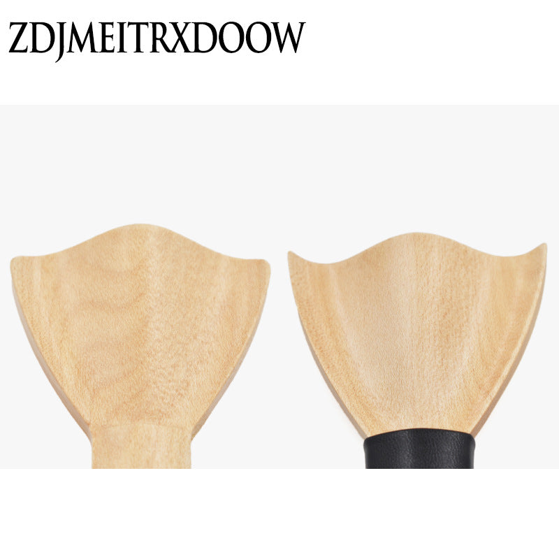 High-End 3D Fashionable Wooden Bow Tie for Men