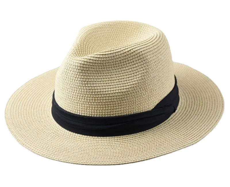 Wide Brim Panama Straw Hat Man