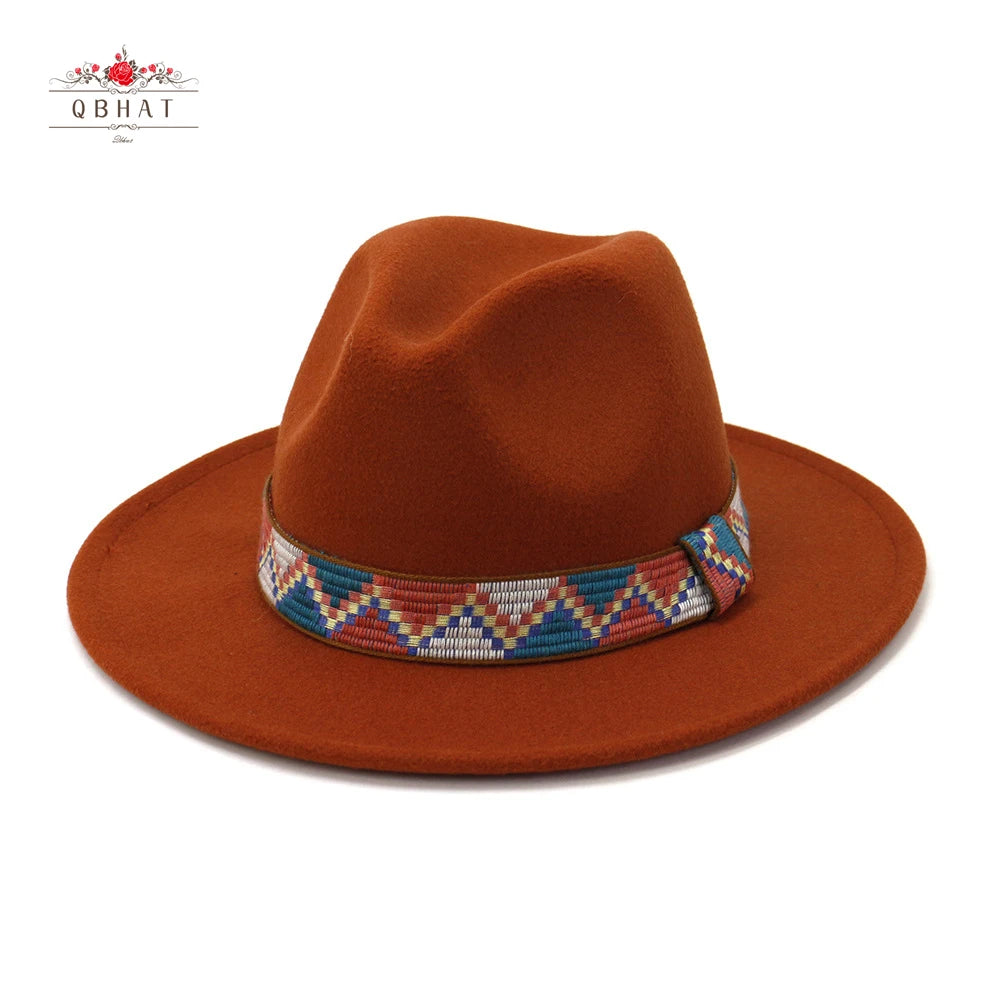 QBHAT Fedora  With Cotton Band