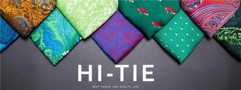 Hi-Tie Rose Pink Checks Plaids Mens Fashion Necktie Handkerchief Cufflinks for Tuxedo Accessory Classic Luxury Tie Man Gift