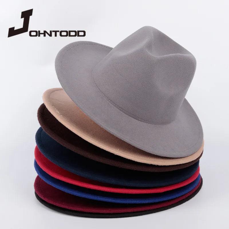 John Todd Fedora Hat with Leather Ribbon