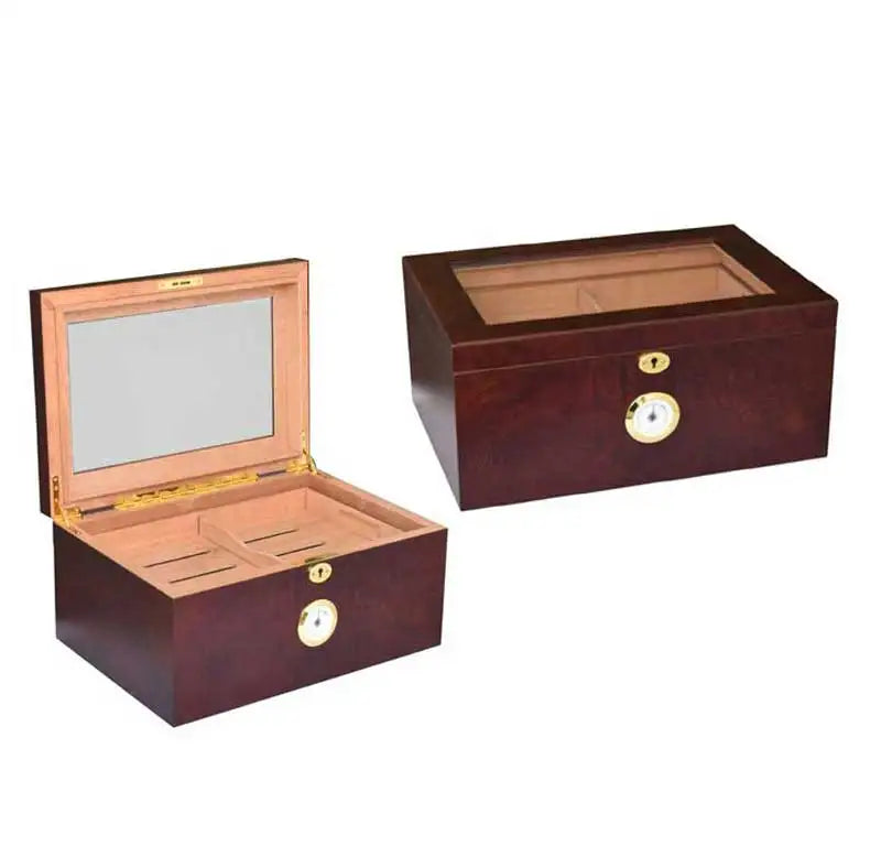 Cedar Wood Cigar Humidor with Hygrometer Cigar Humidor