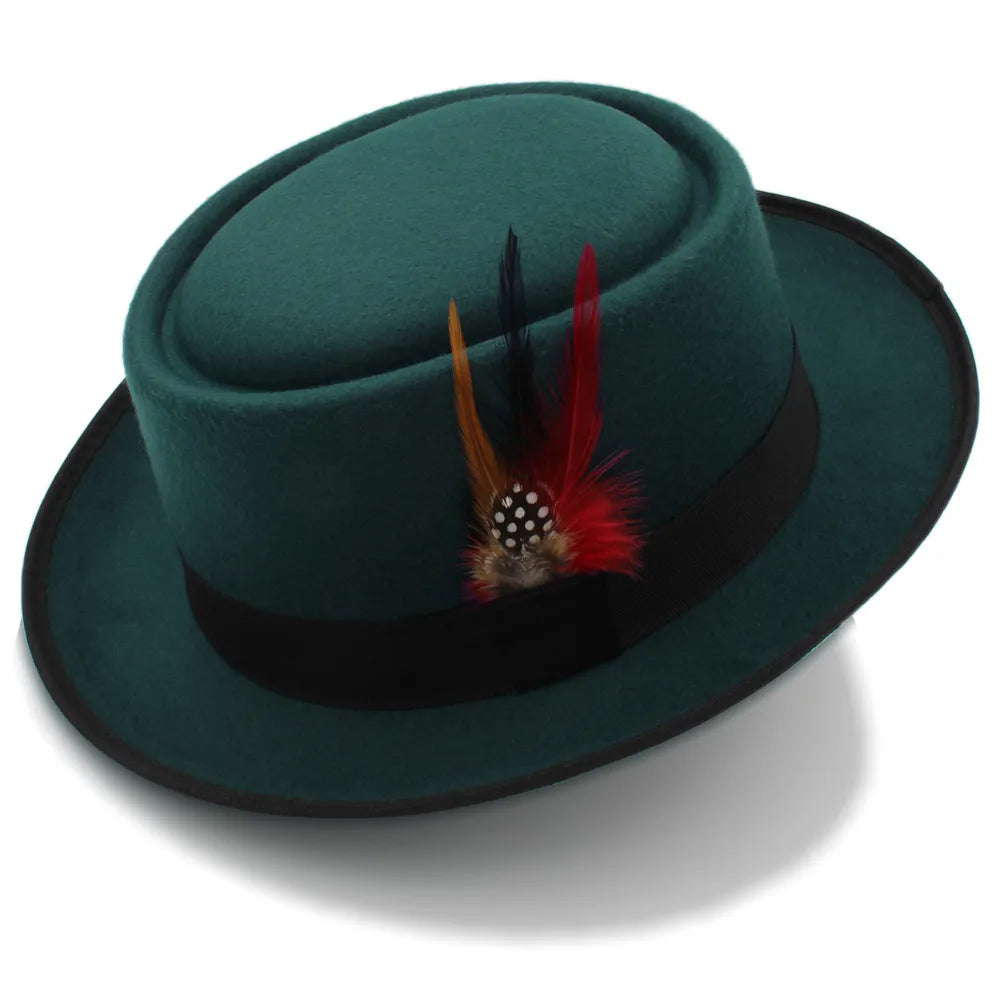 Fashionable Pork Pie Hat