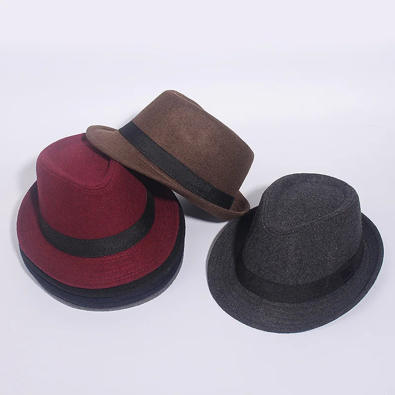 MAOCWEE Wide Brim Classical Fedora