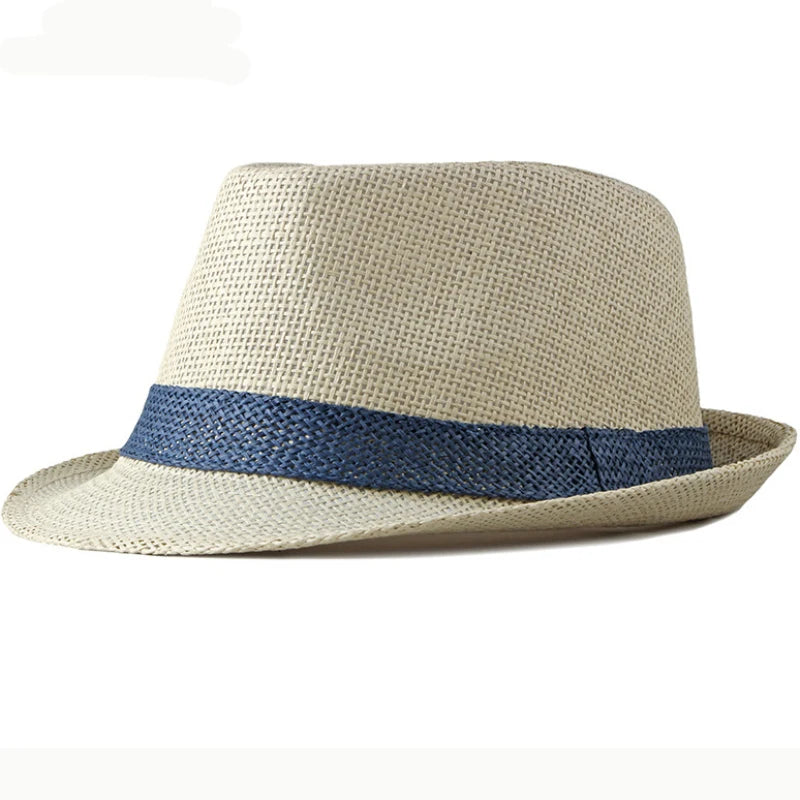 Summer Panama Breathable Fedora Hat