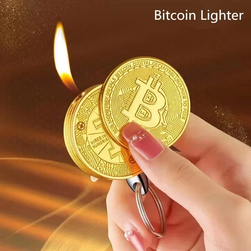 Personalized Metal Coin Size Lighter