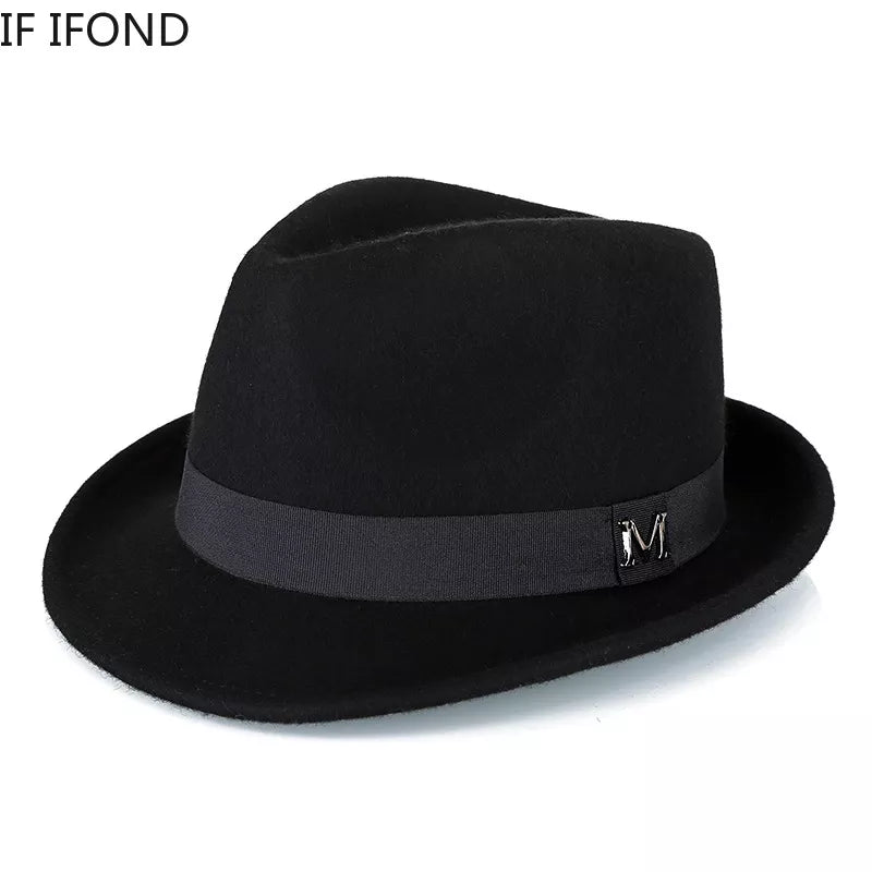 2024 Thick Warm Felt Fedora