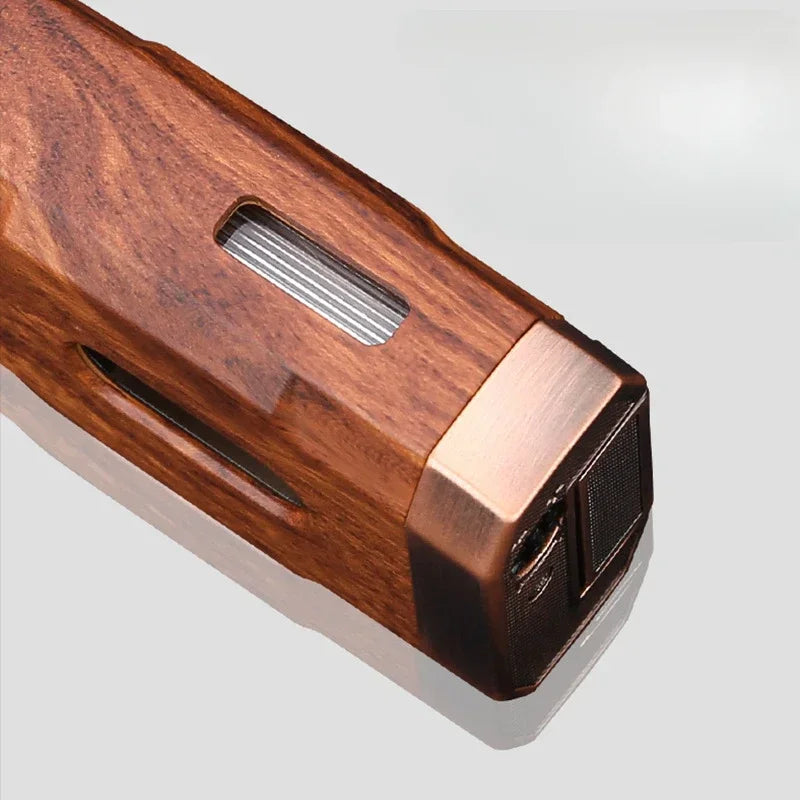 Baicheng New Men's High-end Cigar Special Lighter with Cigar Cutter Integrated Cigarette Accessories Gift