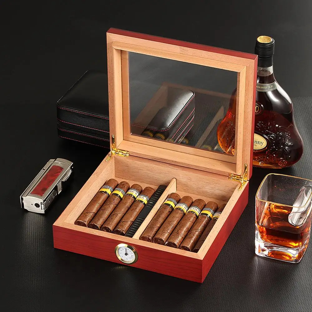 Cedar Wood Cigar Humidor