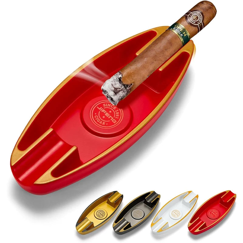 Monsoon boat shaped cigar ashtray