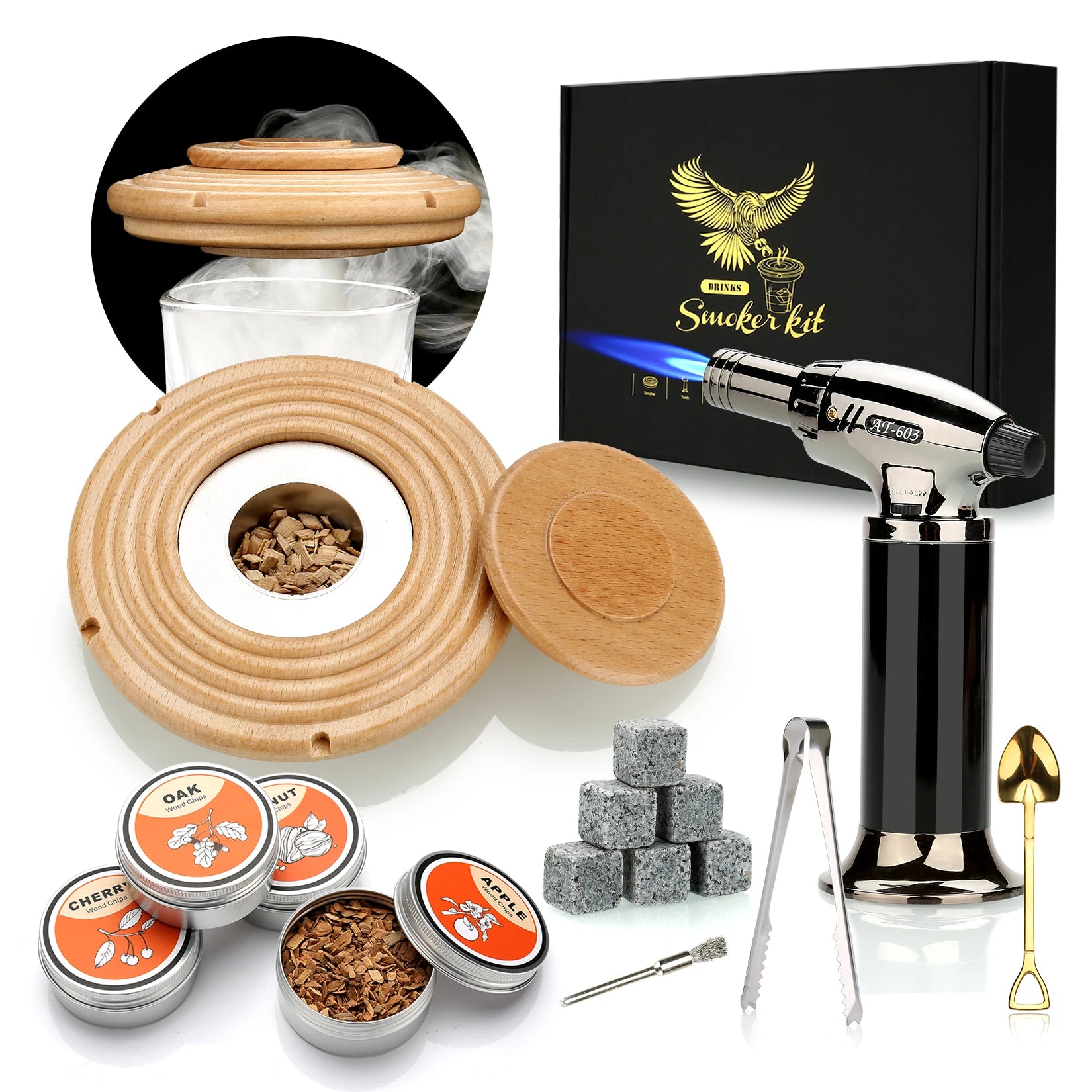 The Gentlemen's Cocktail Smoker Kit