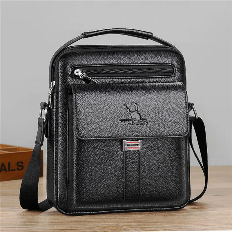 Men's Bag Breathable And Wear-resistant Shoulder Package High-quality Male's Retro Large Capacity Crossbody Backpack