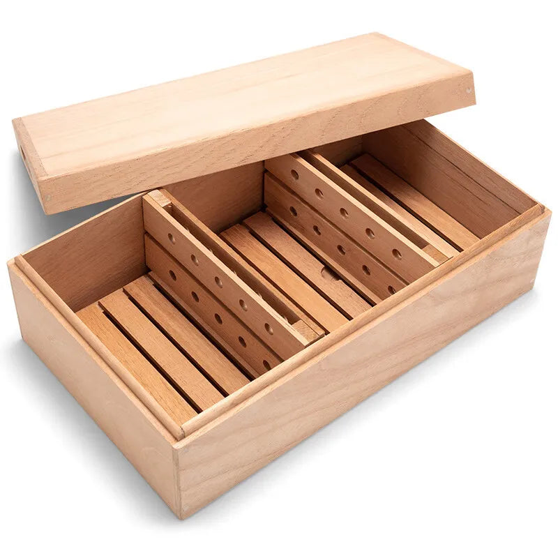 Big volume Cedar natural Wood Cigar merbau Box sealing 2 sizes Cigar Case Storage Cigars Box accessories For Sigar