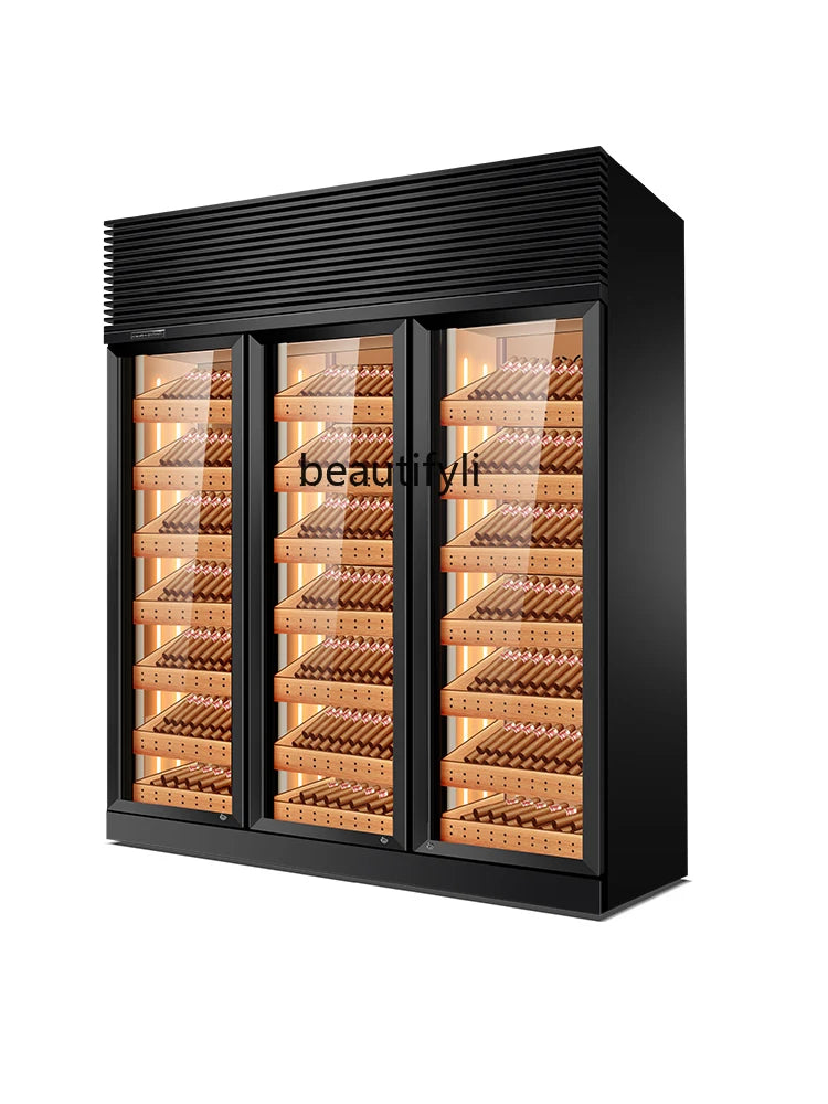 Constant Temperature and Humidity Commercial Cigar Cabinet