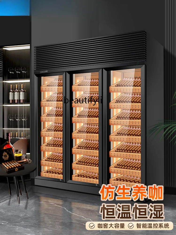 Constant Temperature and Humidity Commercial Cigar Cabinet