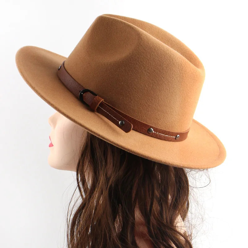 Wool Fedora Hat For Women & Men