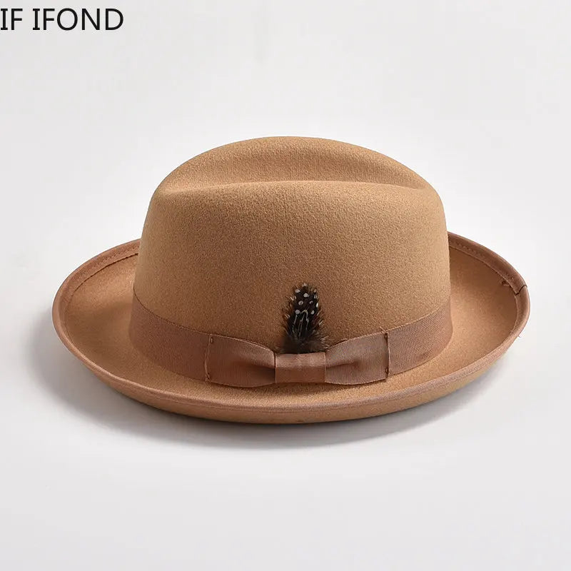 New British Style Felt Fedora